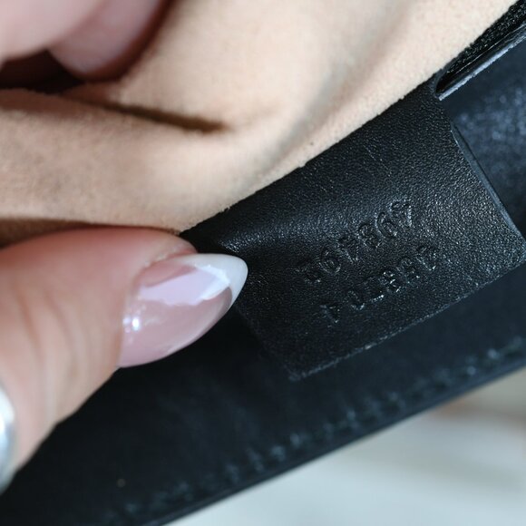 Gucci Soft Guccissima Black Leather Tote Bag Gold Hardware Top Handle Bag - Picture 9 of 12